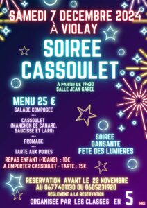 Lire la suite à propos de l’article Soirée Cassoulet