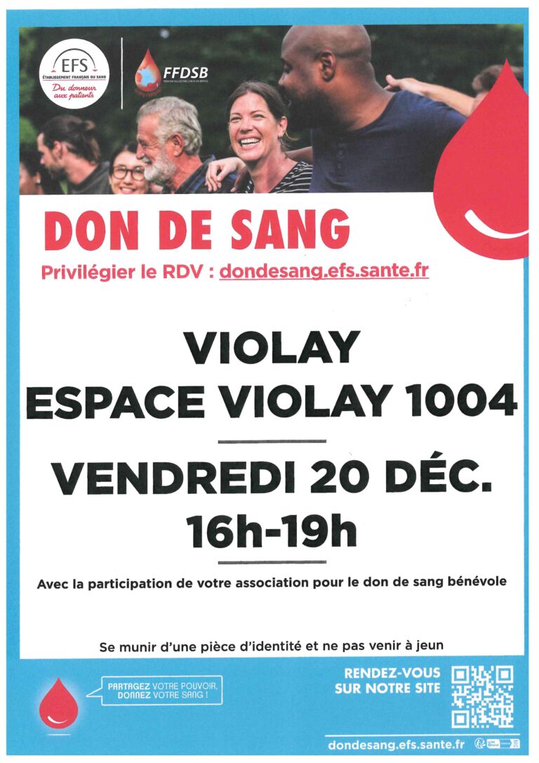 Collecte du Don du Sang