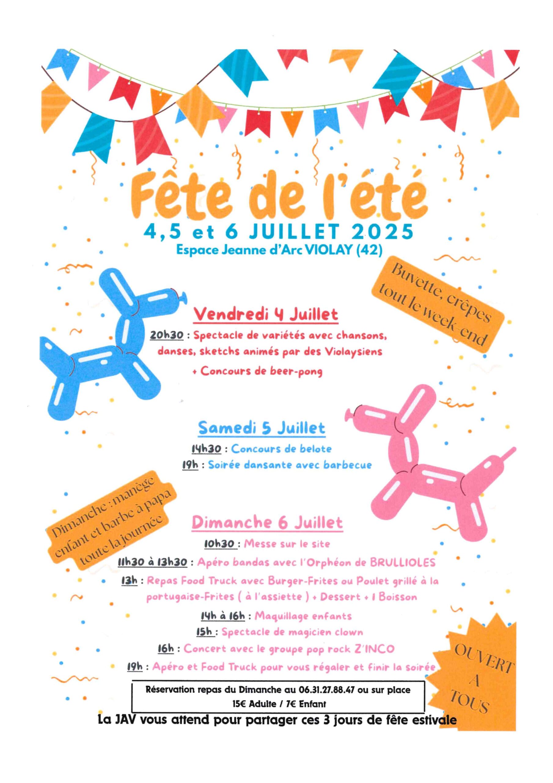Lire la suite à propos de l’article Fête de l’été