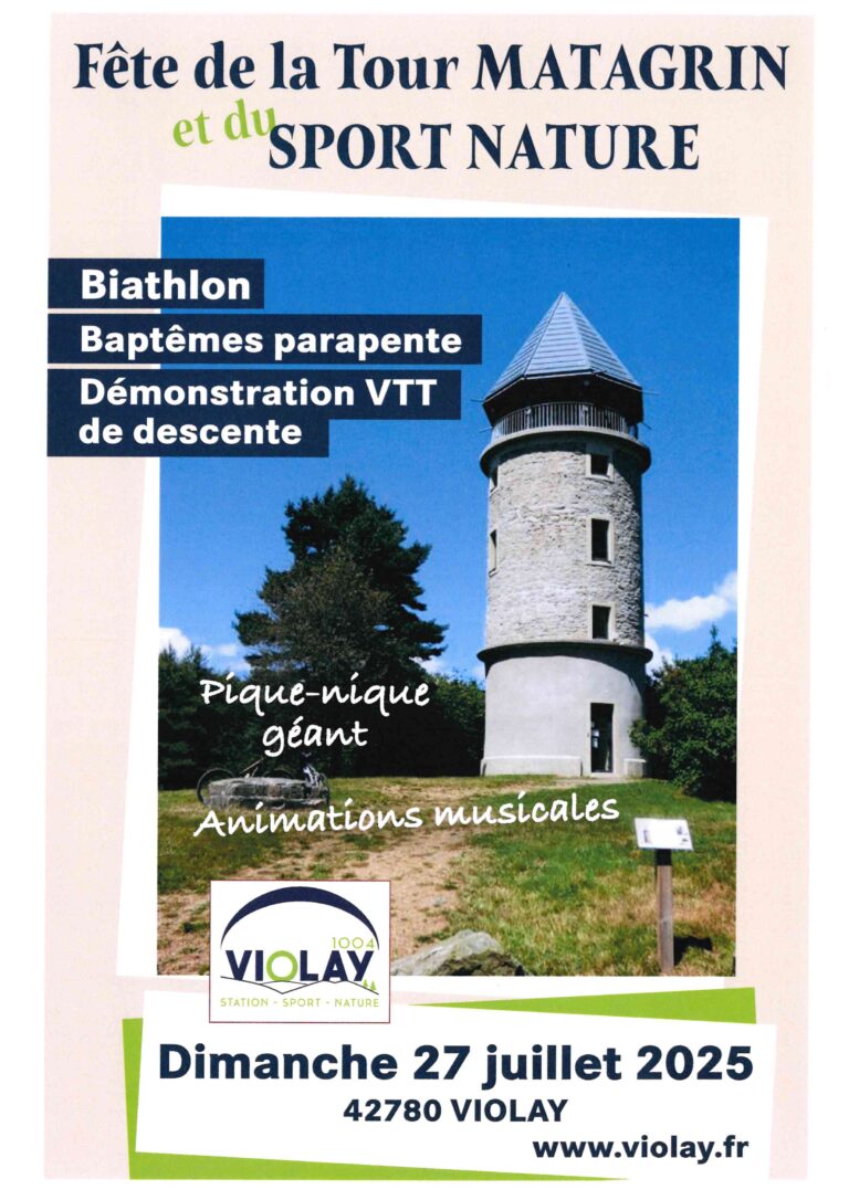 Fête de la Tour MATAGRIN et du SPORT NATURE
