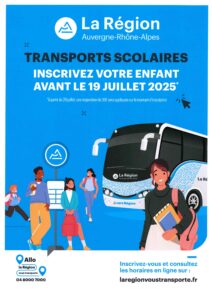 Lire la suite à propos de l’article Inscriptions transport scolaire