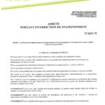 Arrêté de circulation Tour de l’Avenir