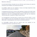 Achèvement travaux lotissement « Les Violettes II »