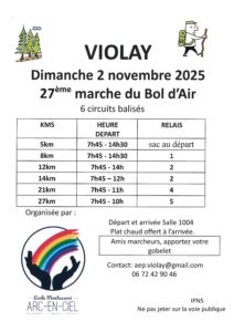 Lire la suite à propos de l’article Marche du Bol d’Air