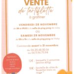 Vente de tartiflette