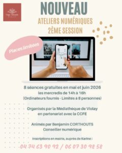 Lire la suite à propos de l’article Ateliers numériques