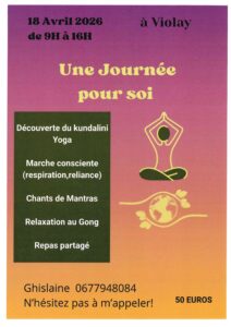 Lire la suite à propos de l’article Stage de yoga