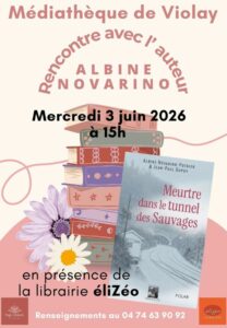 Lire la suite à propos de l’article Rencontre auteur à la médiathèque