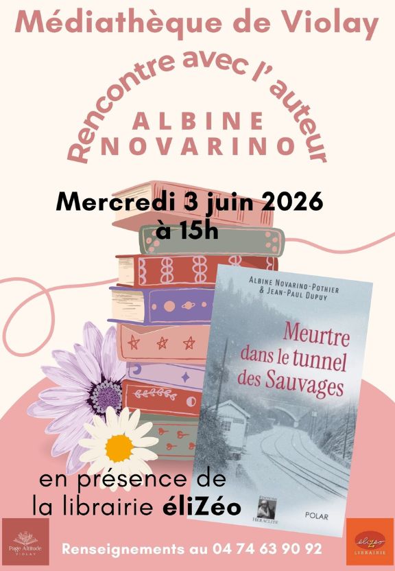 Rencontre auteur à la médiathèque