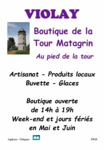 Lire la suite à propos de l’article Boutique de la Tour Matagrin