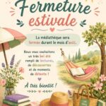 Fermeture estivale de la médiathèque