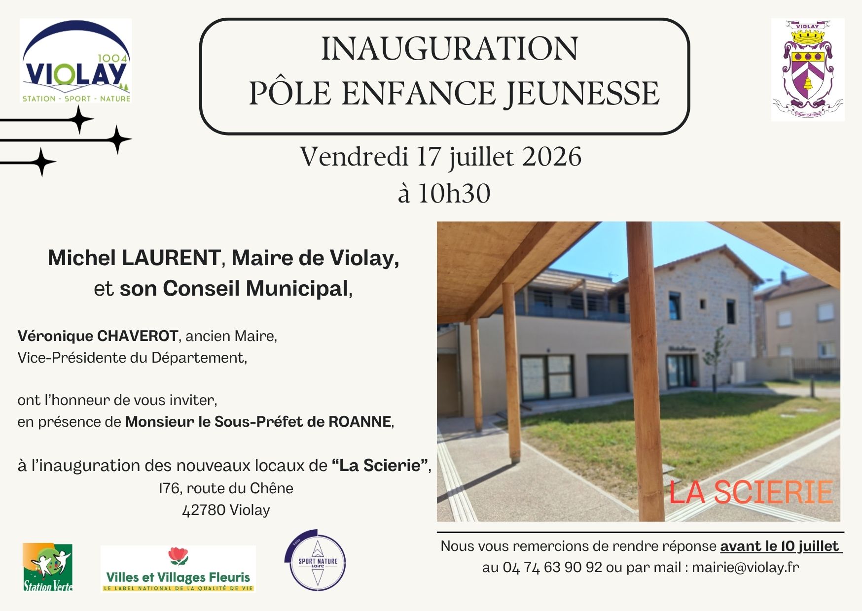 Lire la suite à propos de l’article Inauguration du Pôle Enfance Jeunesse