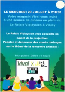 Lire la suite à propos de l’article Cinéma en plein air !