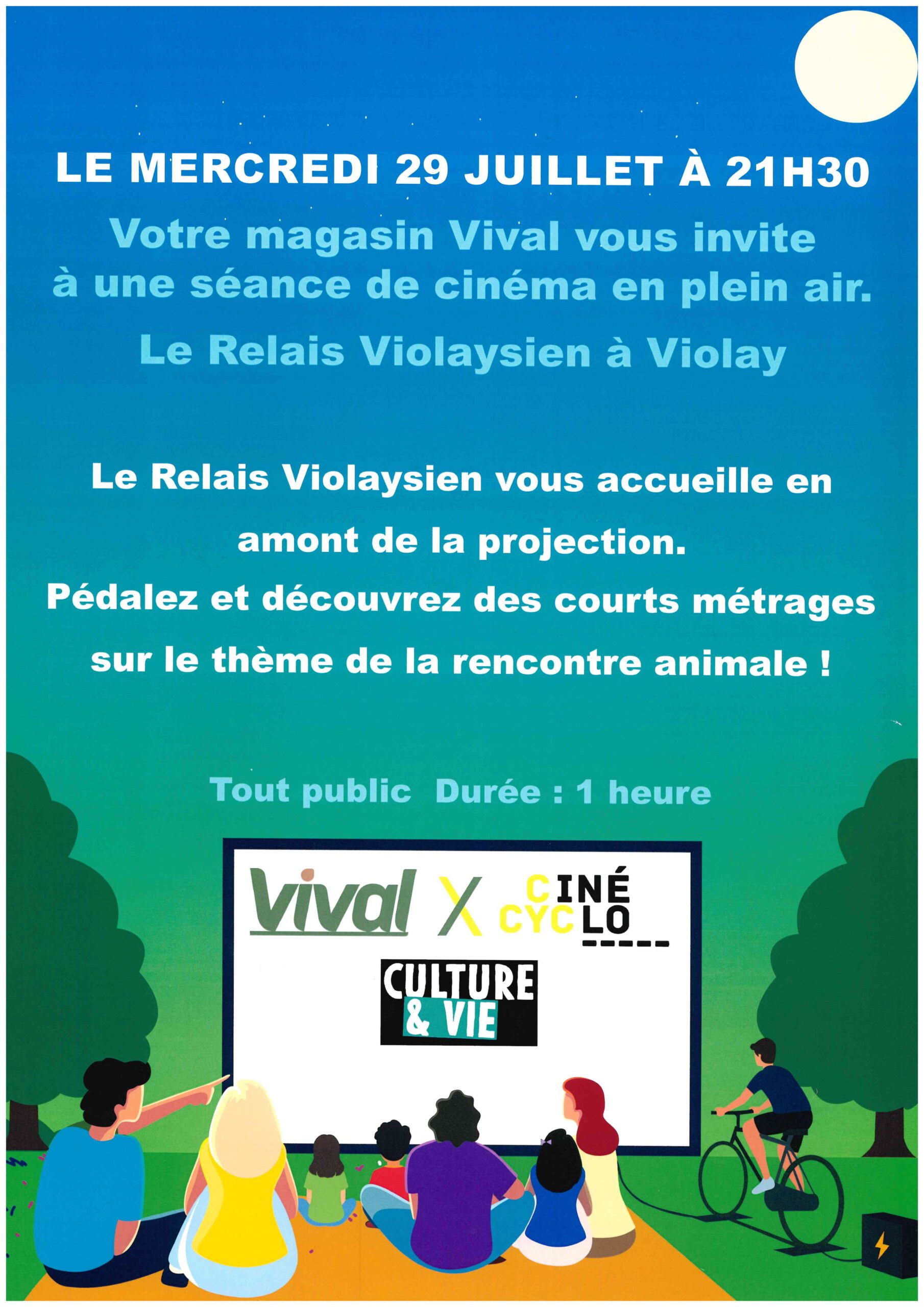 Lire la suite à propos de l’article Cinéma en plein air !