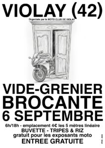 Lire la suite à propos de l’article Brocante du Motoclub