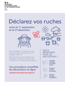 Lire la suite à propos de l’article Déclaration de ruches