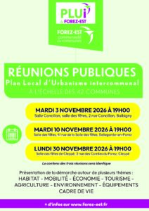 Lire la suite à propos de l’article Réunions publiques PLUI