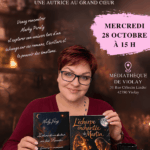 Rencontre auteure à la médiathèque